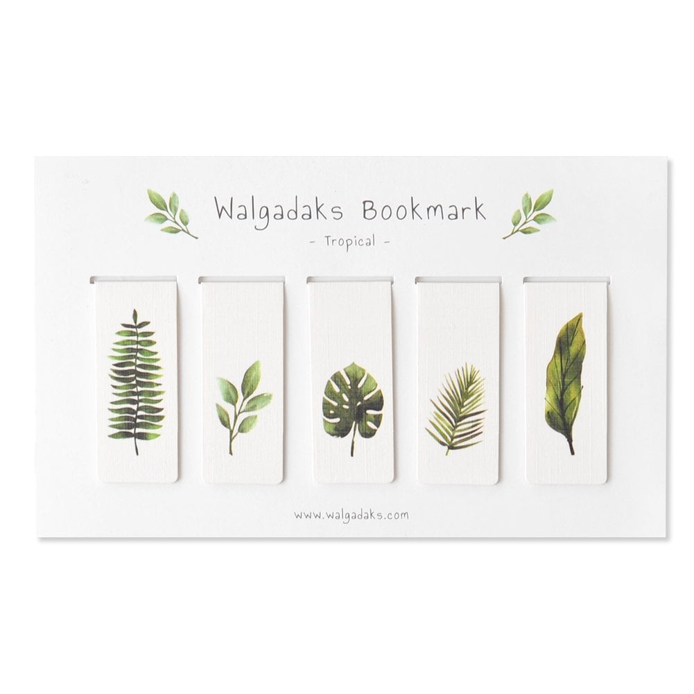 Tropical Leaf Bookmarks