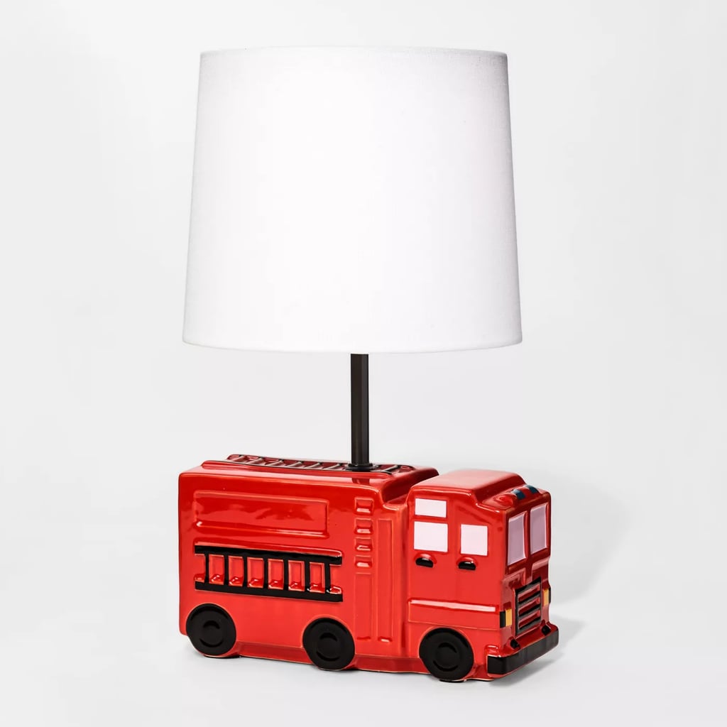 Firetruck Figural Table Lamp