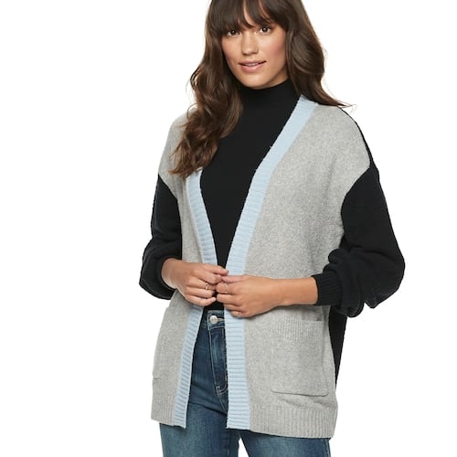 POPSUGAR Balloon Sleeve Cardigan