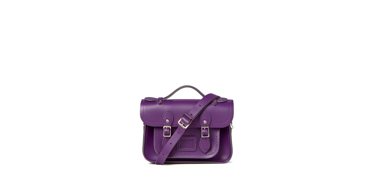 Grape Royale | Cambridge Satchel Mini Bag Gilt Collection | POPSUGAR ...