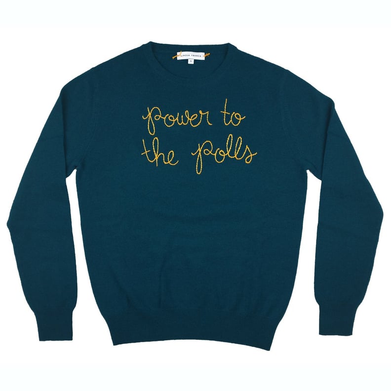 Lingua Franca "Power to the Polls" Sweater