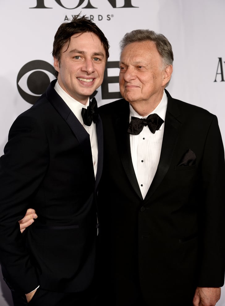 Zach Braff | Celebrities With Their Dads | Pictures | POPSUGAR