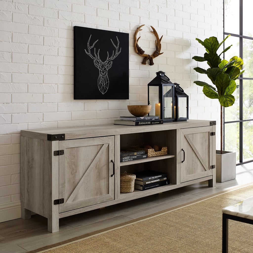 target barn door tv stand