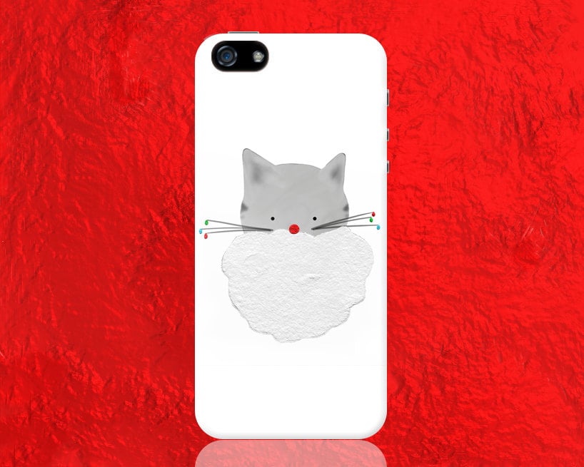 Holiday Cat iPhone 6 Case ($17)
