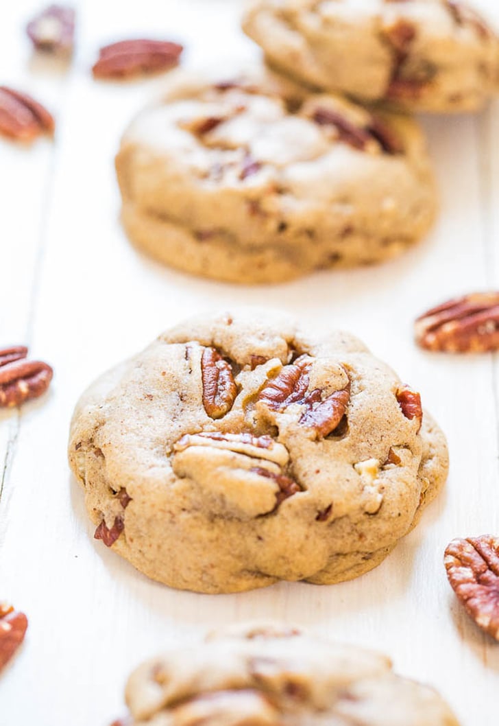 Buttery Pecan Pumpkin Spice Cookies