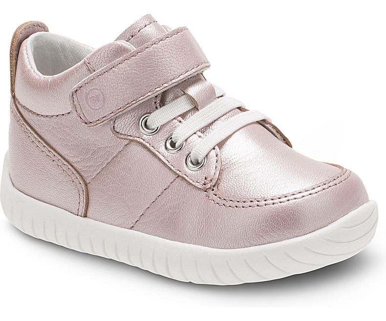 Stride Rite SRtech Bailey Bootie in Pink Metallic
