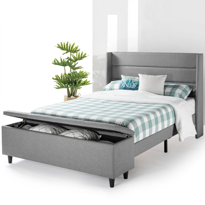 Mellow Modern Upholstered Platform Bed With Storage