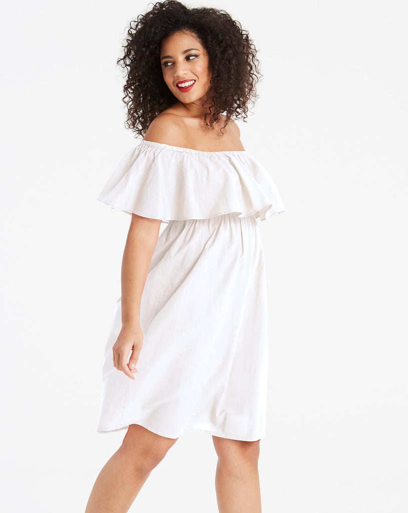 white beach dresses uk