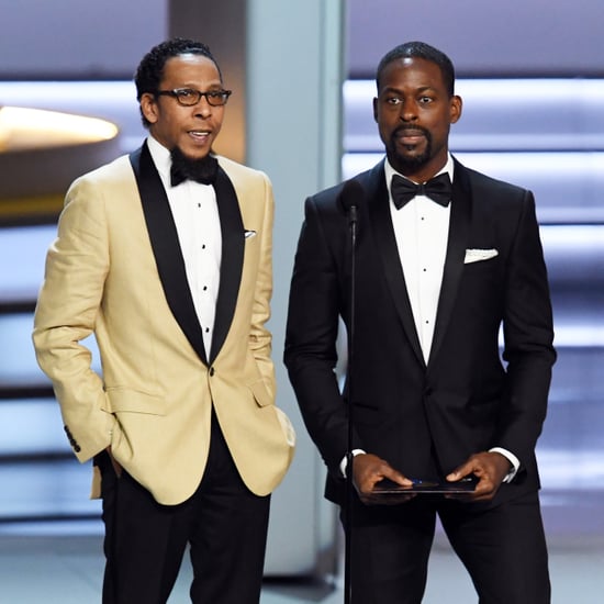 Sterling K. Brown and Ron Cephas Jones at the 2018 Emmys