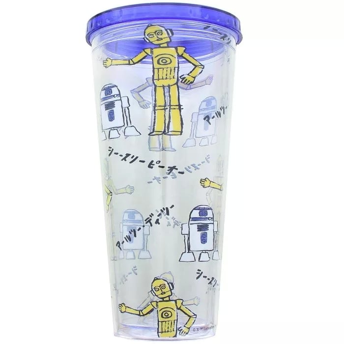 Seven20 Star Wars Kanji Droids Plastic Tumbler