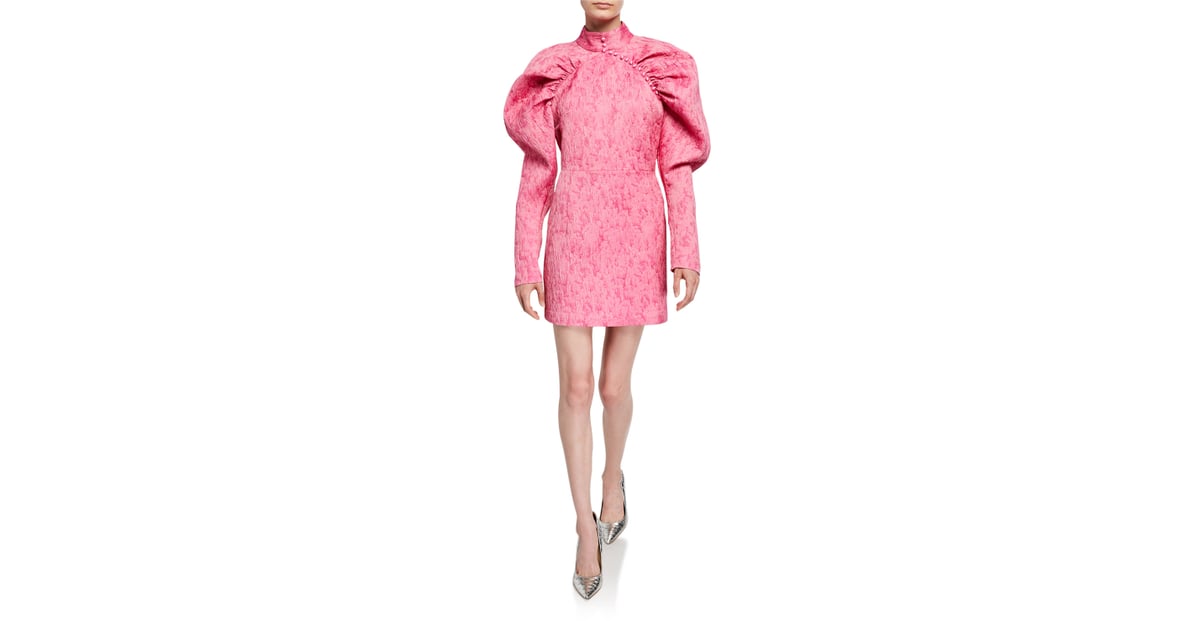rotate jacquard dress