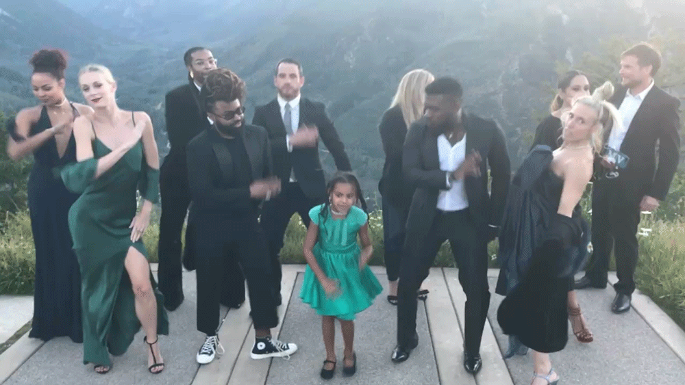 Beyonce and Blue Ivy at a Wedding Pictures October 2017