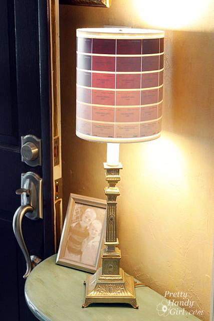 U Pull U Save >> Paint Chip Lamp Shade | Paint Sample Crafts | POPSUGAR ... U Pull U Save >> Paint Chip Lamp Shade | Paint Sample Crafts | POPSUGAR ...