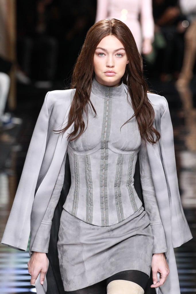 Gigi on the Runway at Balmain Gigi on the Runway at Balmain