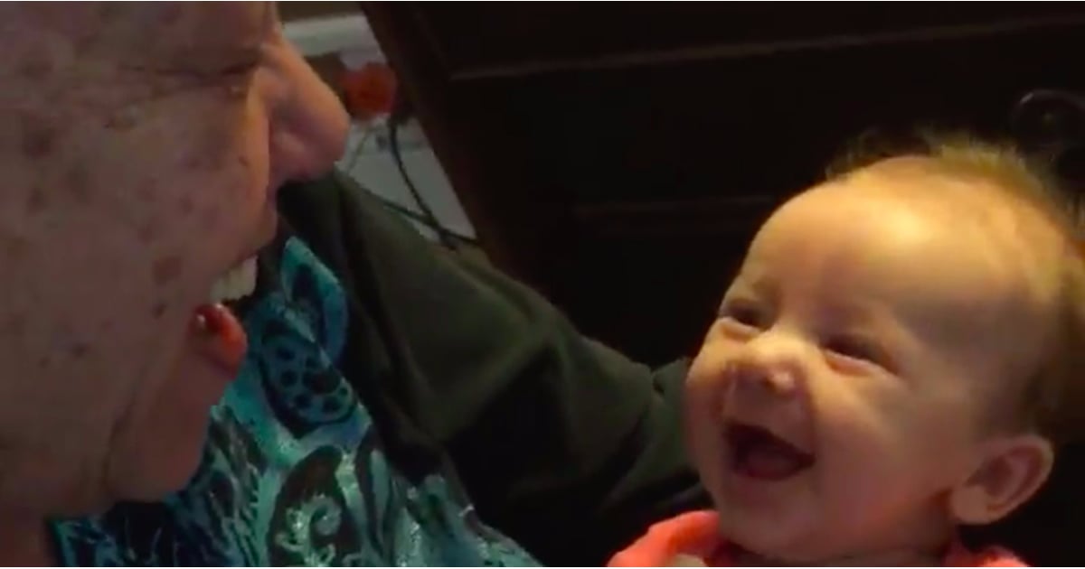Deaf Grandma Teaches Deaf Granddaughter To Sign Popsugar Moms 2048