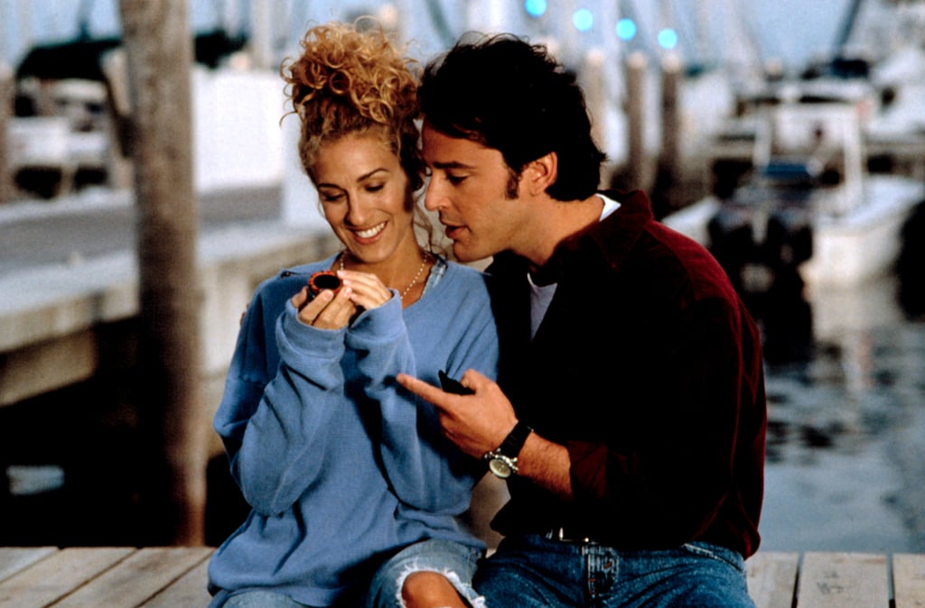 Gwyn's Blue Sweatshirt in Miami Rhapsody