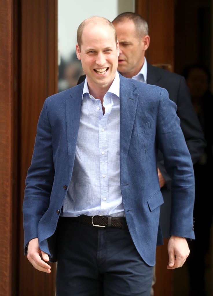 Prince William Steps Out After Welcoming Third Child