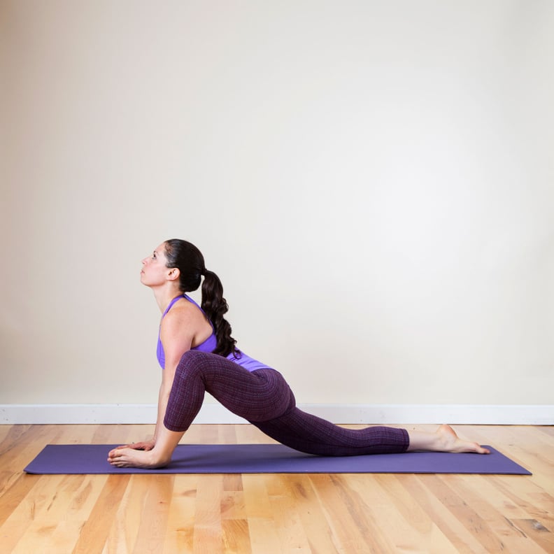 Hip and Quad Stretch: Open Lizard