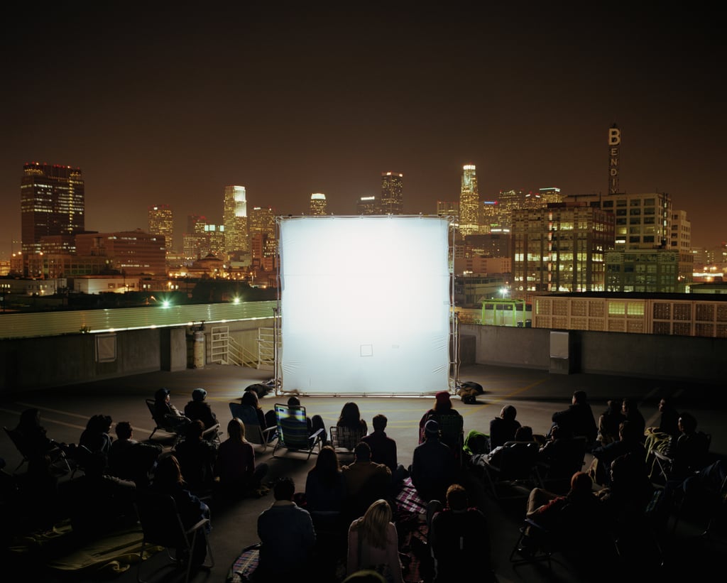 Go to an outdoor movie.