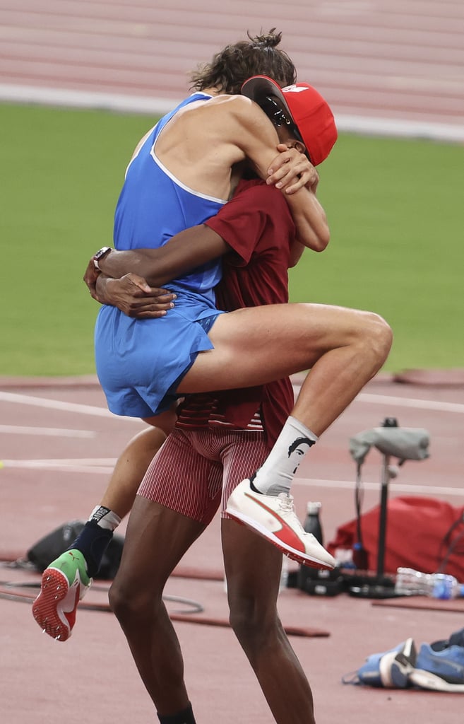 Olympic High Jumpers Share the Gold Medal | Photos
