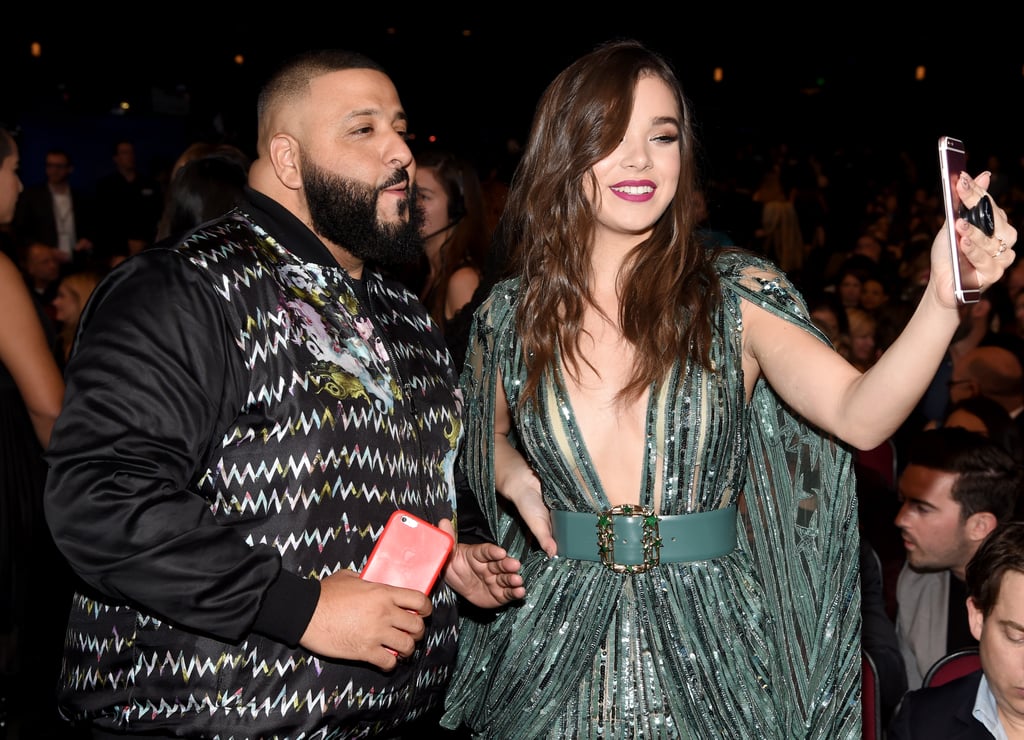 Pictured: Hailee Steinfeld and DJ Khaled