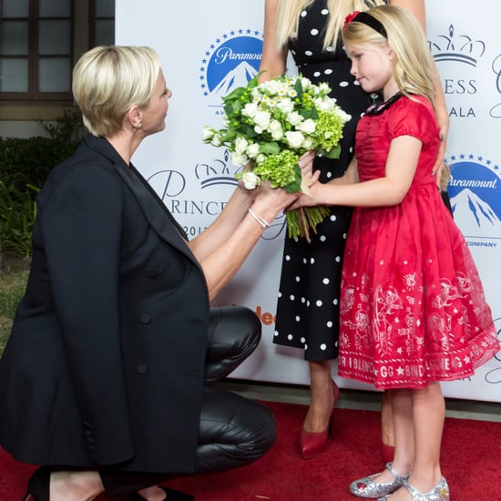 Jessica Simpson and Her Daughter With Princess Charlene