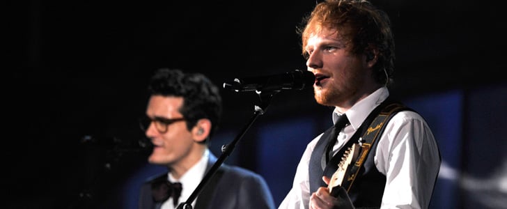 Ed Sheeran and John Mayer Perform at the Grammys | Video