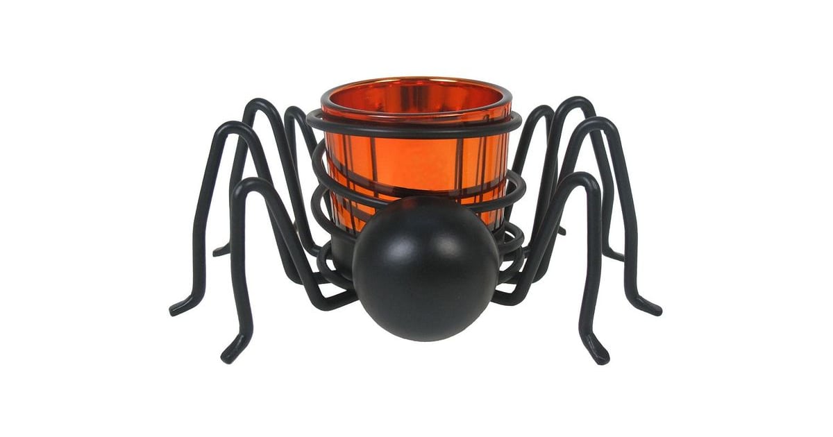 Spider Candle Holder Cheap Halloween Decorations POPSUGAR Smart