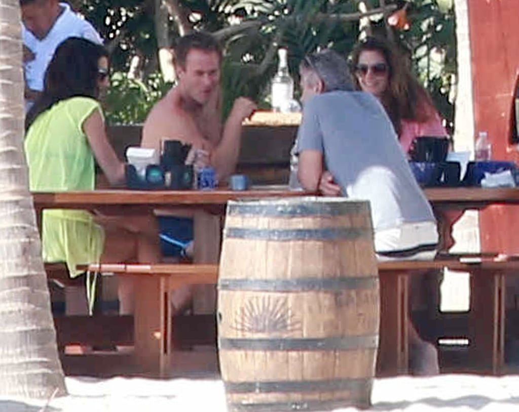 George Clooney and Amal Alamuddin in Mexico