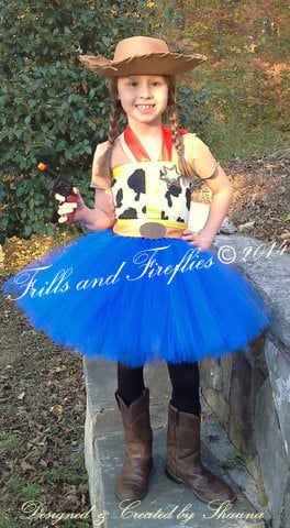 Girls' Woody Sheriff Costume