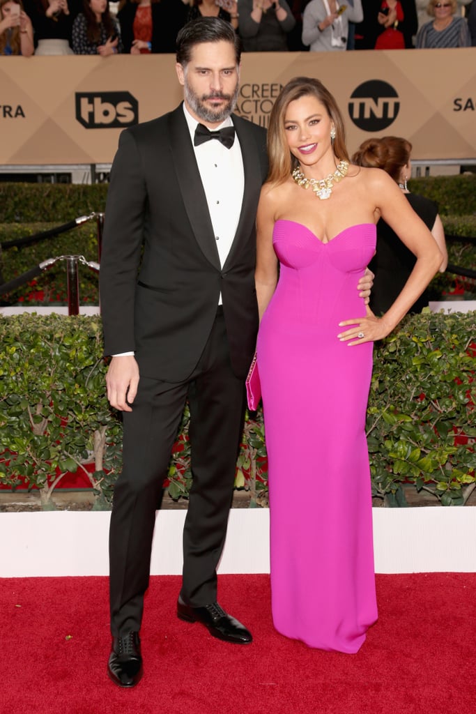 Sofia Vergara and Joe Manganiello's PDA at SAG Awards 2016