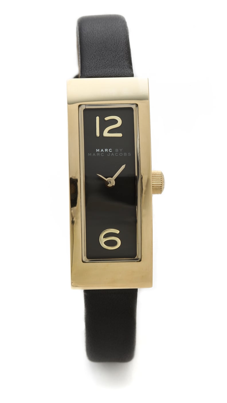 Marc by Marc Jacobs Logo Plaque Watch