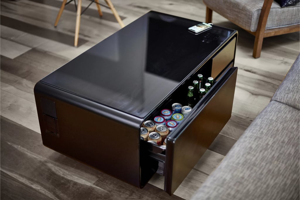 A Cool Coffee Table: Sobro Smart Coffee Table With Storage