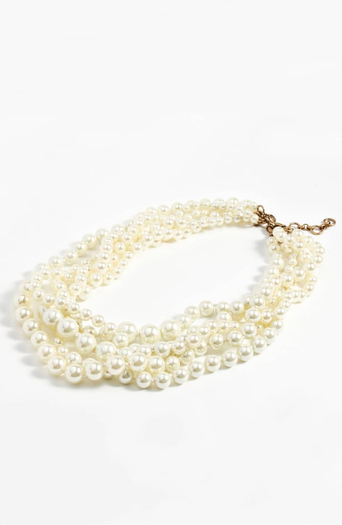 J.Crew Imitation Pearl Hammock Necklace