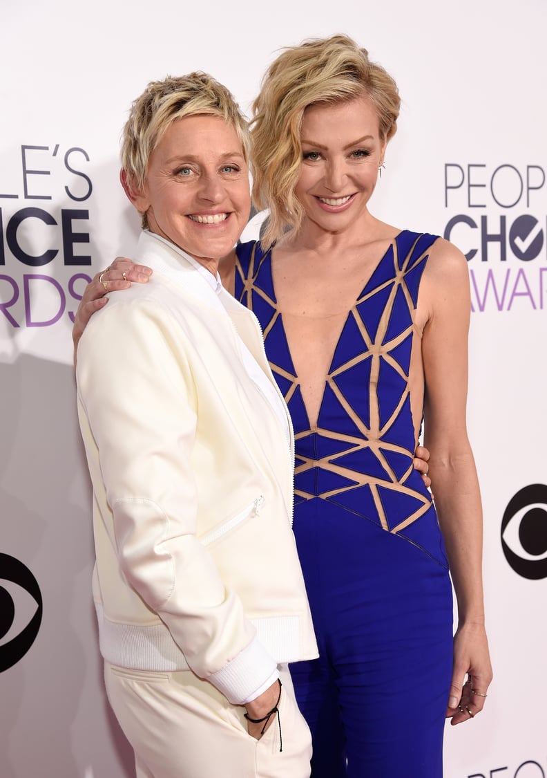 Ellen DeGeneres and Portia de Rossi