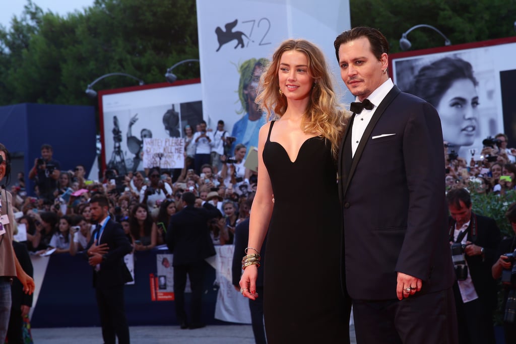 Johnny Depp and Amber Heard at the Venice Film Festival 2015