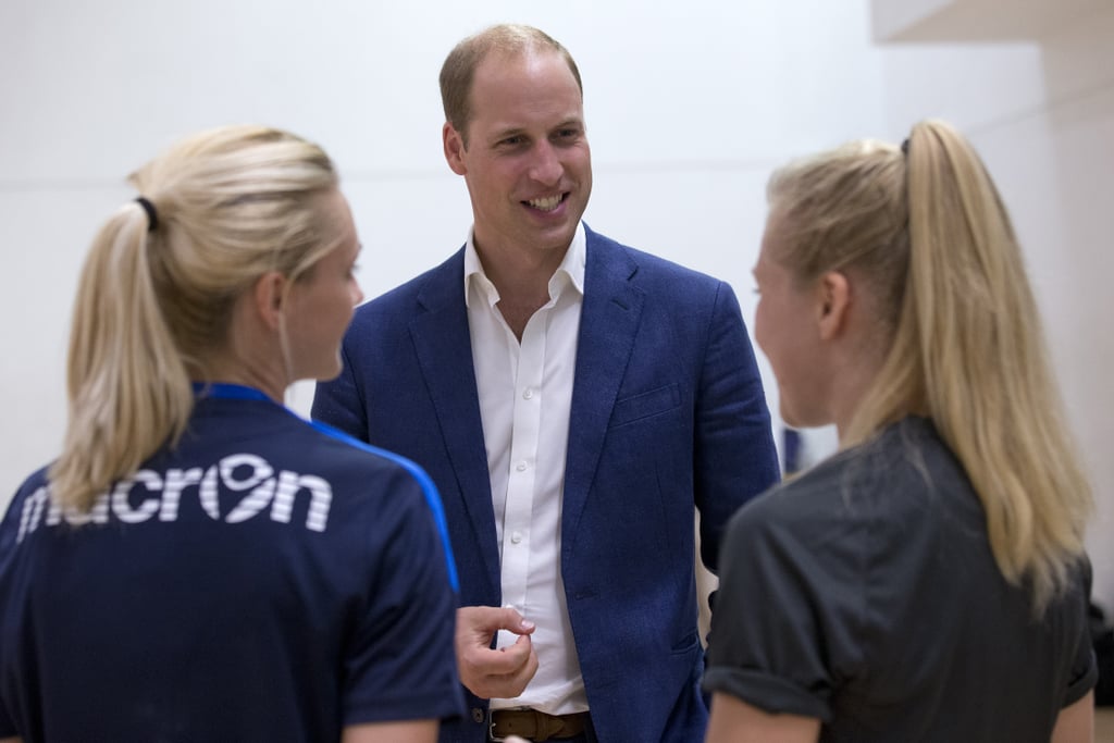 Prince William Dancing Pictures Sept. 2016