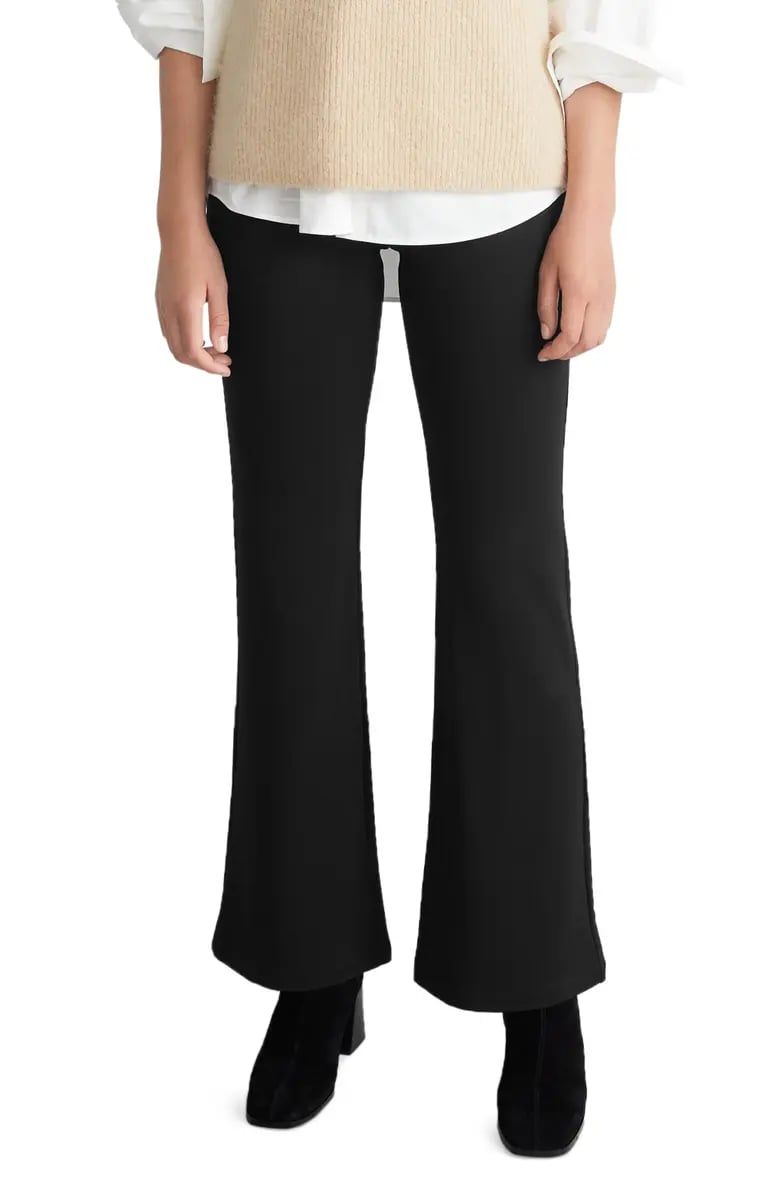 Fancy Pants: & Other Stories Jersey Flare Leg Pants