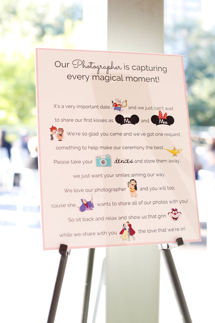Disney Themed Wedding | POPSUGAR Love & Sex Photo 25