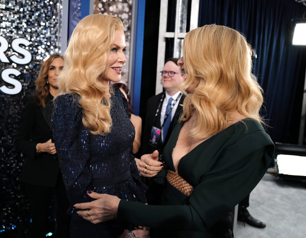 Nicole Kidman and Laura Dern at the 2020 SAG Awards