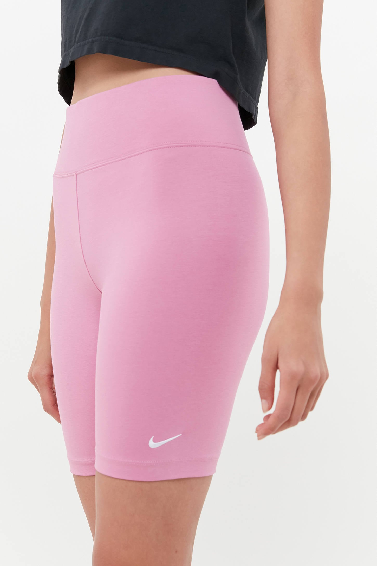 hot pink nike biker shorts