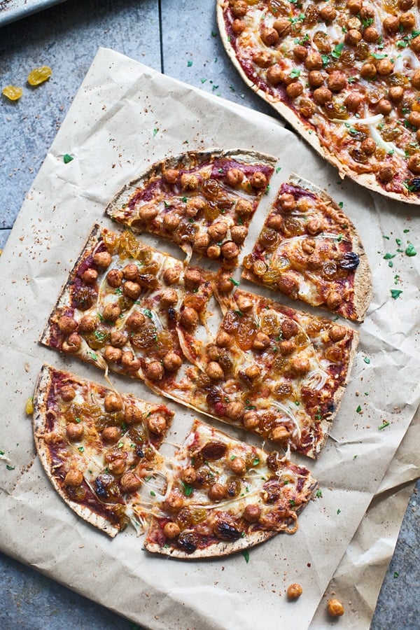 Crispy Moroccan Chickpea Flatbread