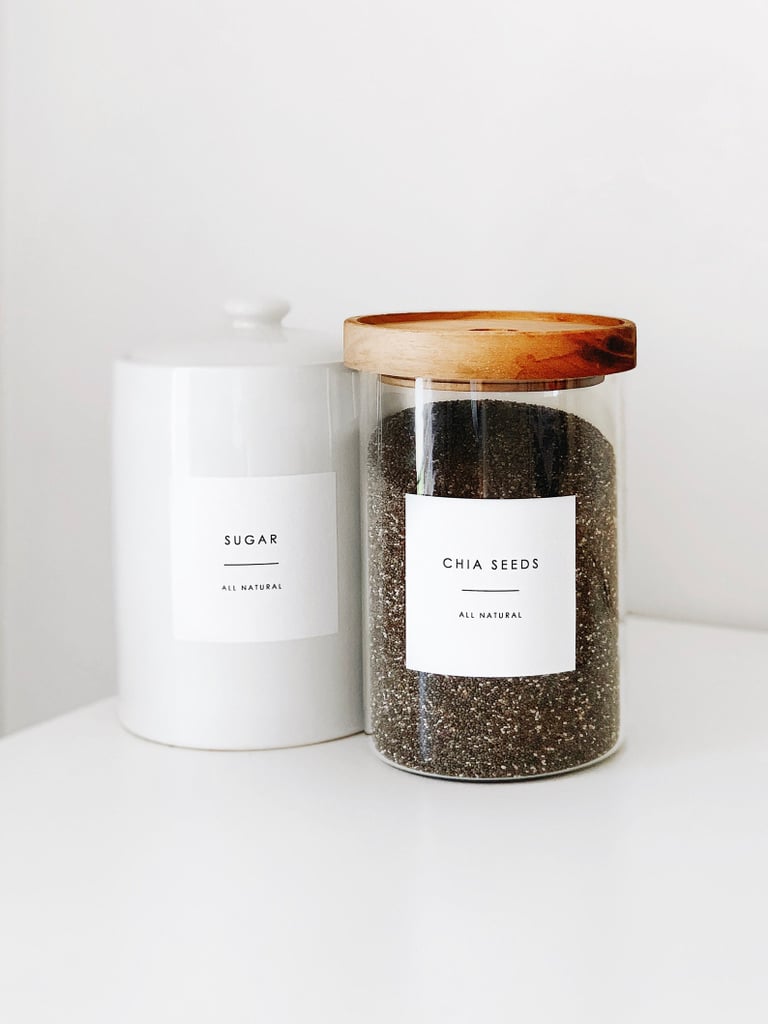 Pantry Containers With Personalized Labels | The Best Gifts For Organized People | 2020 ...
