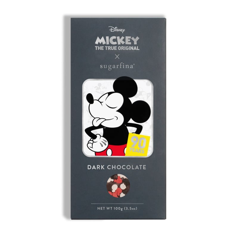 Disney Mickey Mouse 90th Anniversary Collection: Dark Chocolate Bar ($10)