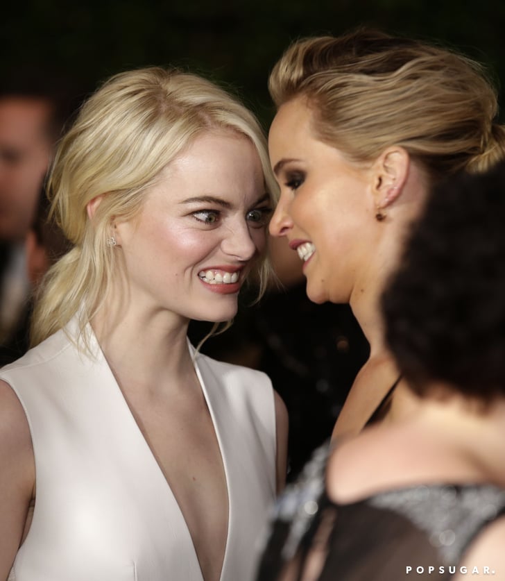 Jennifer Lawrence and Emma Stone Friendship Pictures POPSUGAR