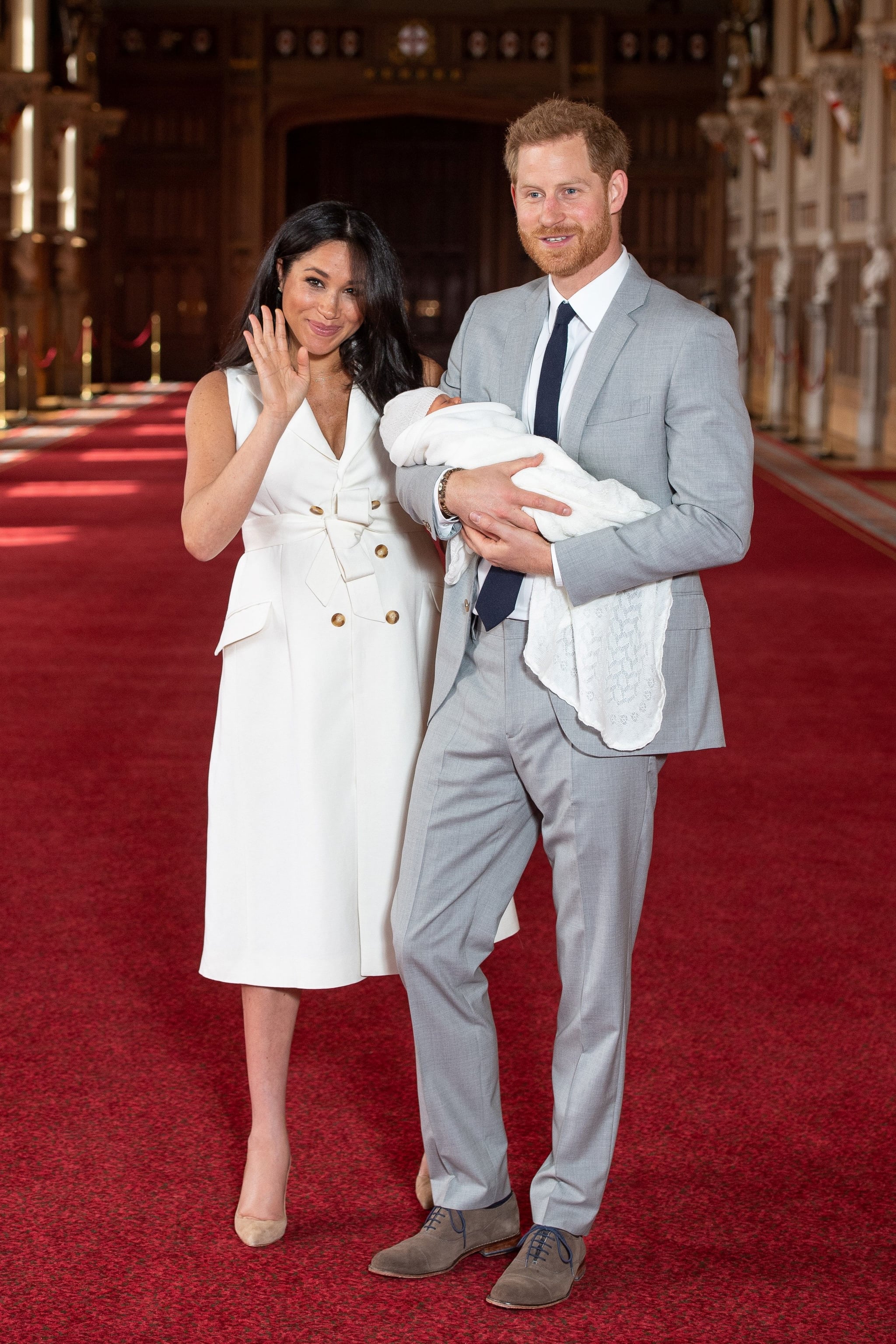 Meghan markle white trench dress store