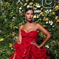 Maya Jama Sizzles in Red Hot Gown at GRM Gala in London