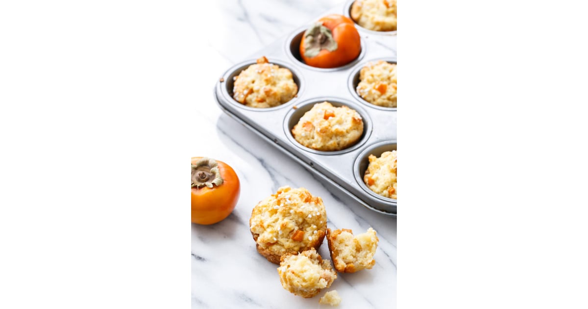 Ginger Persimmon Scone Muffins Savory Scone Recipes POPSUGAR Food