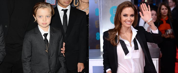 Shiloh Jolie-Pitt Wearing a Suit at the Unbroken Premiere