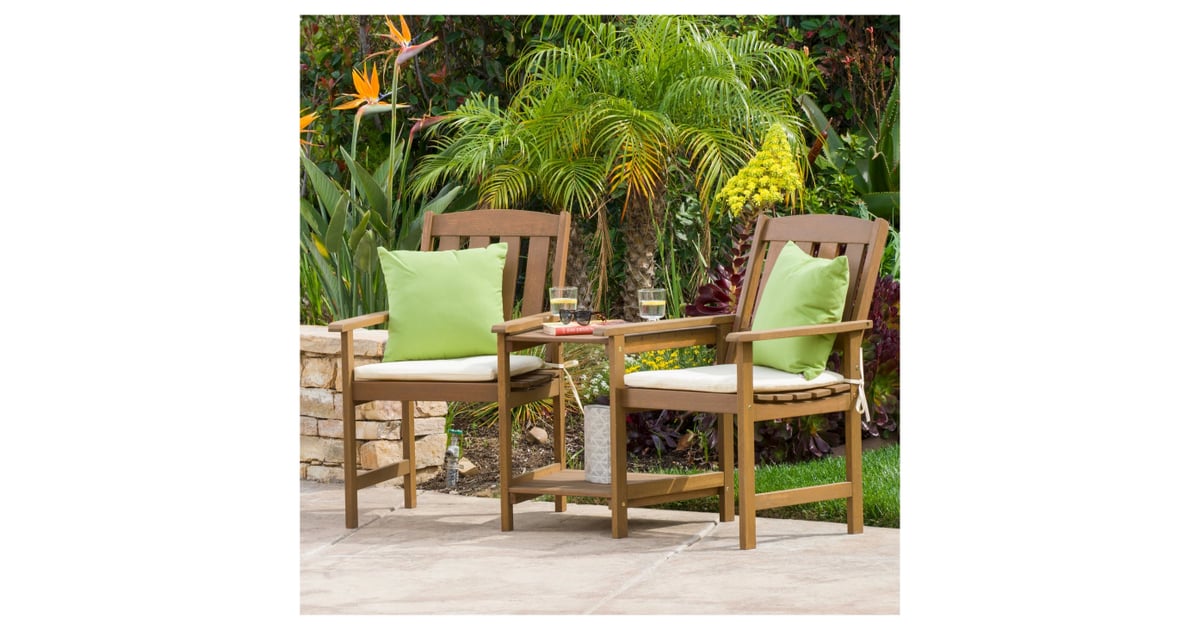 Belize Meranti Adjoined Two Seater Best Target Outdoor Furniture For